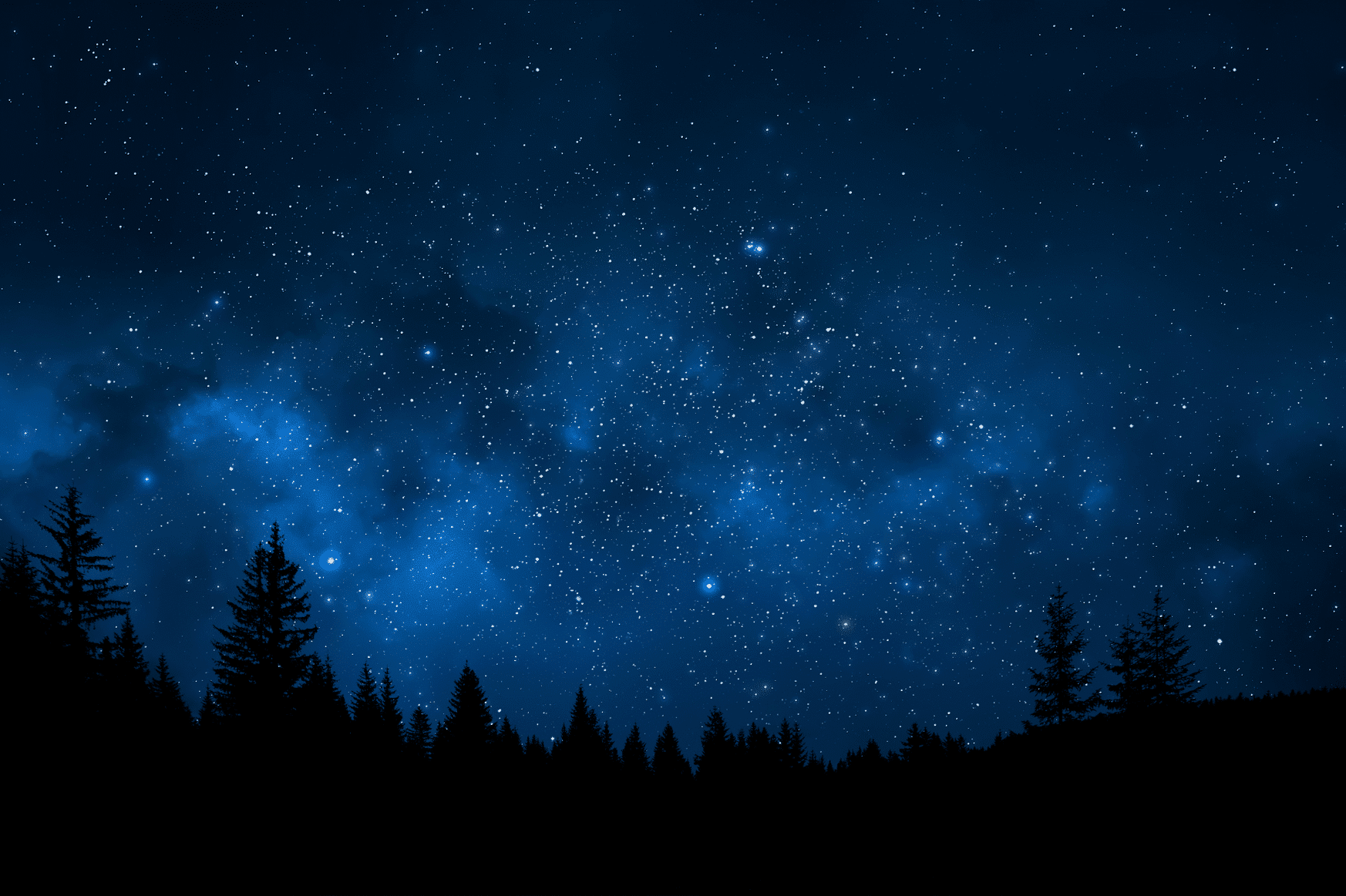 Nächtlicher Sternenhimmel
